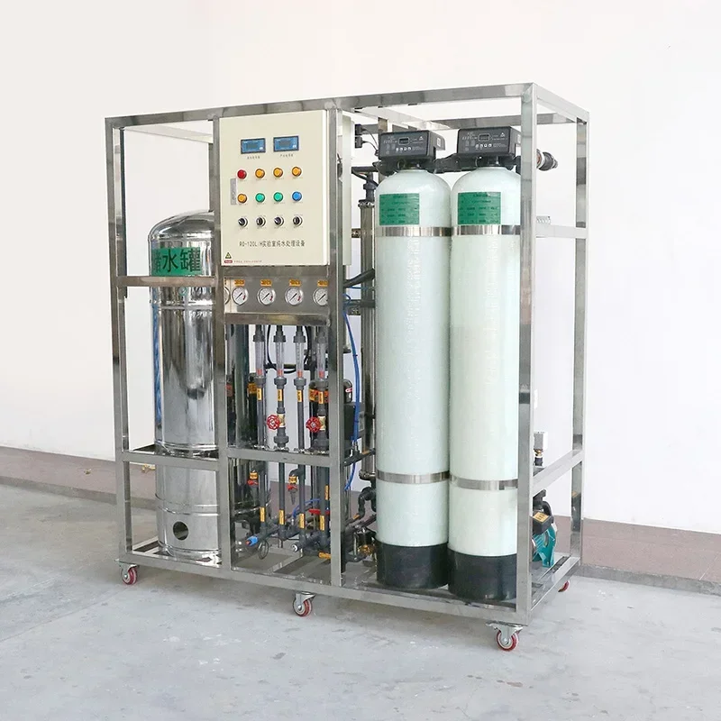 China Mini Water Purification Plant Commercial 1000 Liter UF RO Drinking Water Softener Water Purification System