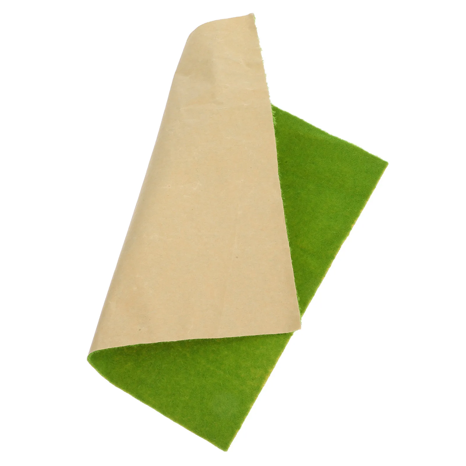 

Artificial Grass Mat Light Green Soft Touch for DIY Train Railroad Scenery Landscape Fake Turf Rug Fake Grass Lawn Turf