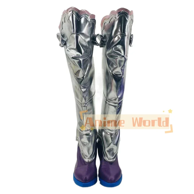 Chaussures en cuir PU pour Cosplay, bottes de Cosplay, Anime, sur mesure, Date A Live Mukuro Hoshimiya