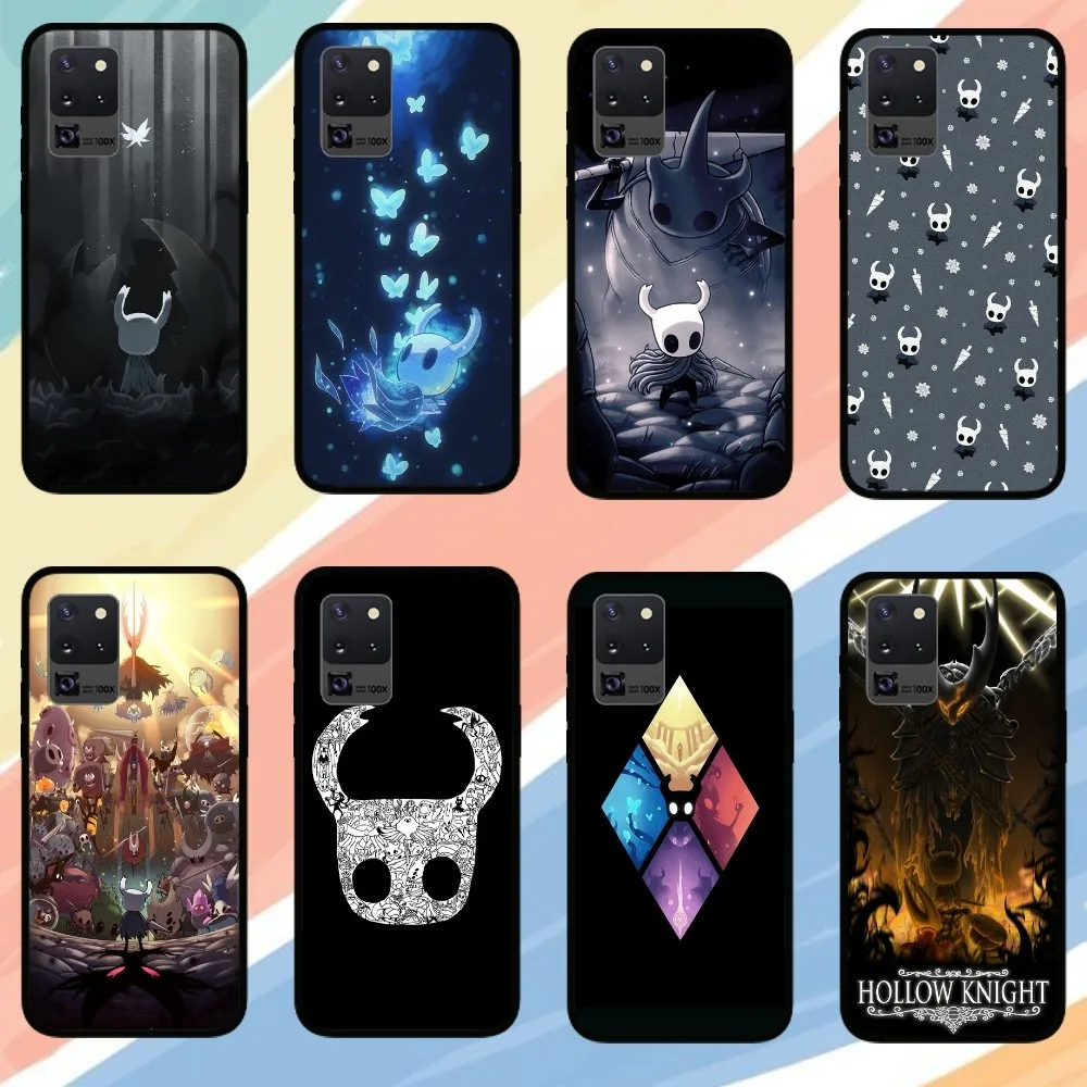 Game Hollow Knight  Phone Case For Samsung Galaxy S24 S23 S22 S21 S20 FE Note9 10 Plus Ultra Lite 5G Black Phone Case