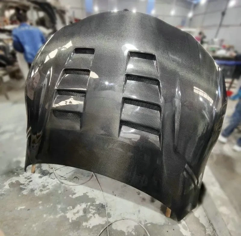 مناسبة لتعديل ألياف الكربون الجديدة Suba A90 Demon King SUPRA، غطاء رأس المحرك ذو الفتحة المفتوحة