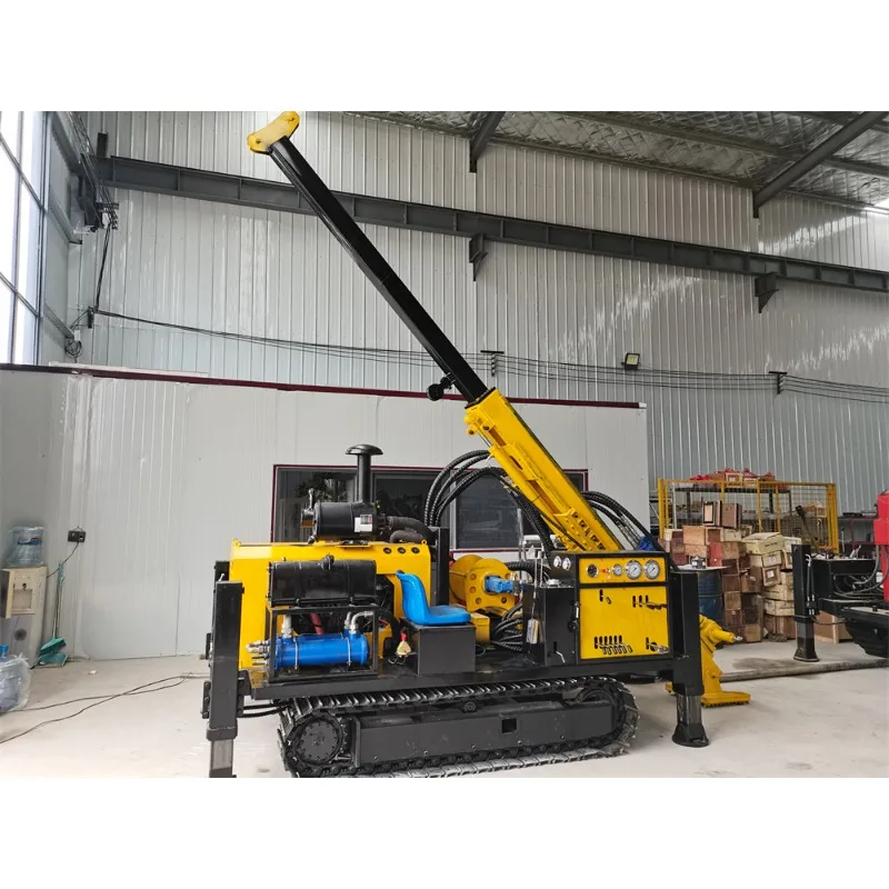 Hydraulic Core Drilling Rig Customized Portable Quality Drill Rig Crawler Hydraulic Sample Core Drilling Rig for Burkina Faso