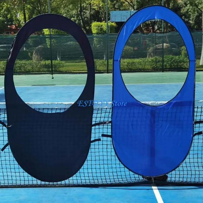 

G6DE Driving Hitting Practice Rings Folding Tennis Targets Racquet Trainer