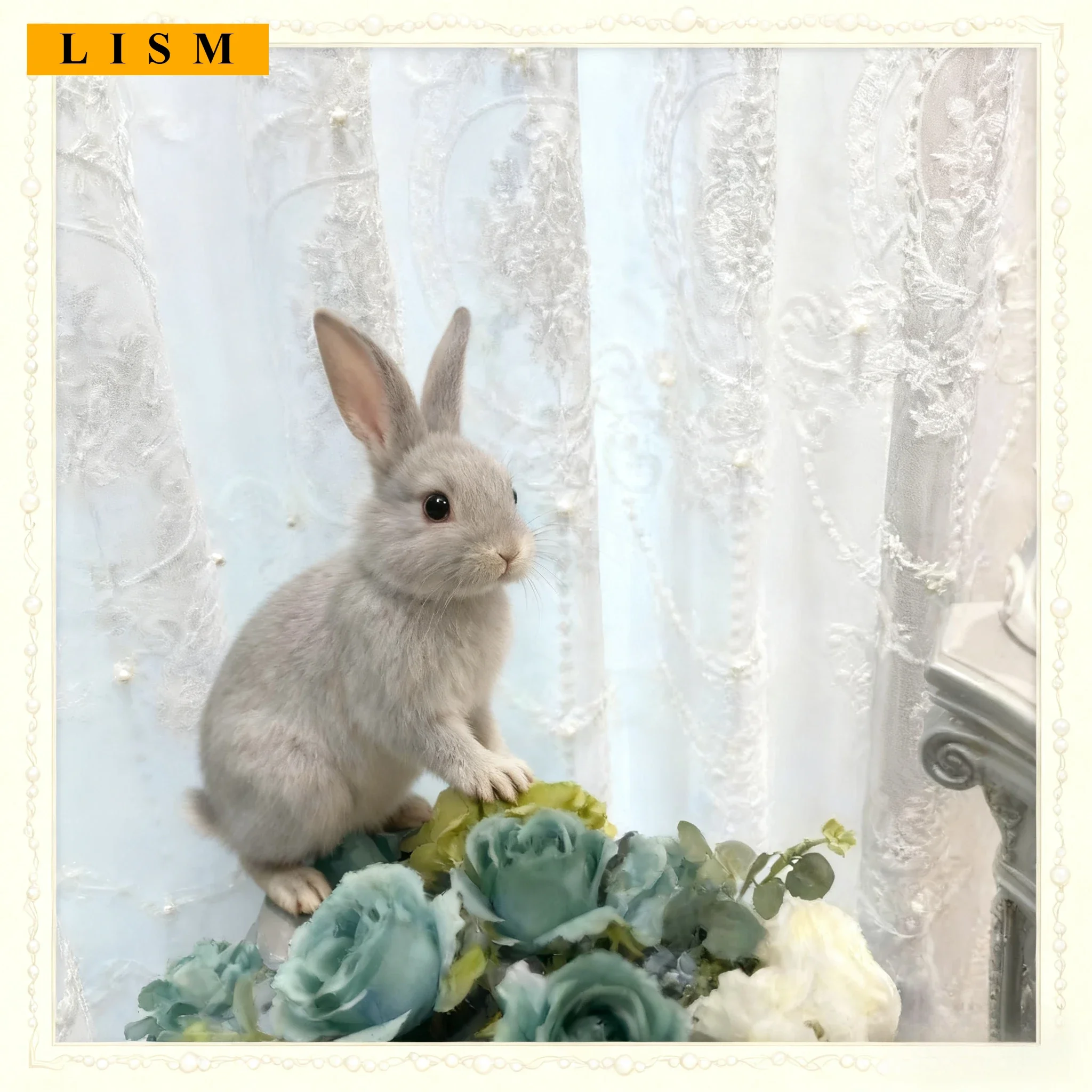 

French Romantic Curtains for Bedroom Living Room Light Transparent Roman Pearl Yarn Balcony Window Custom Made Drapes