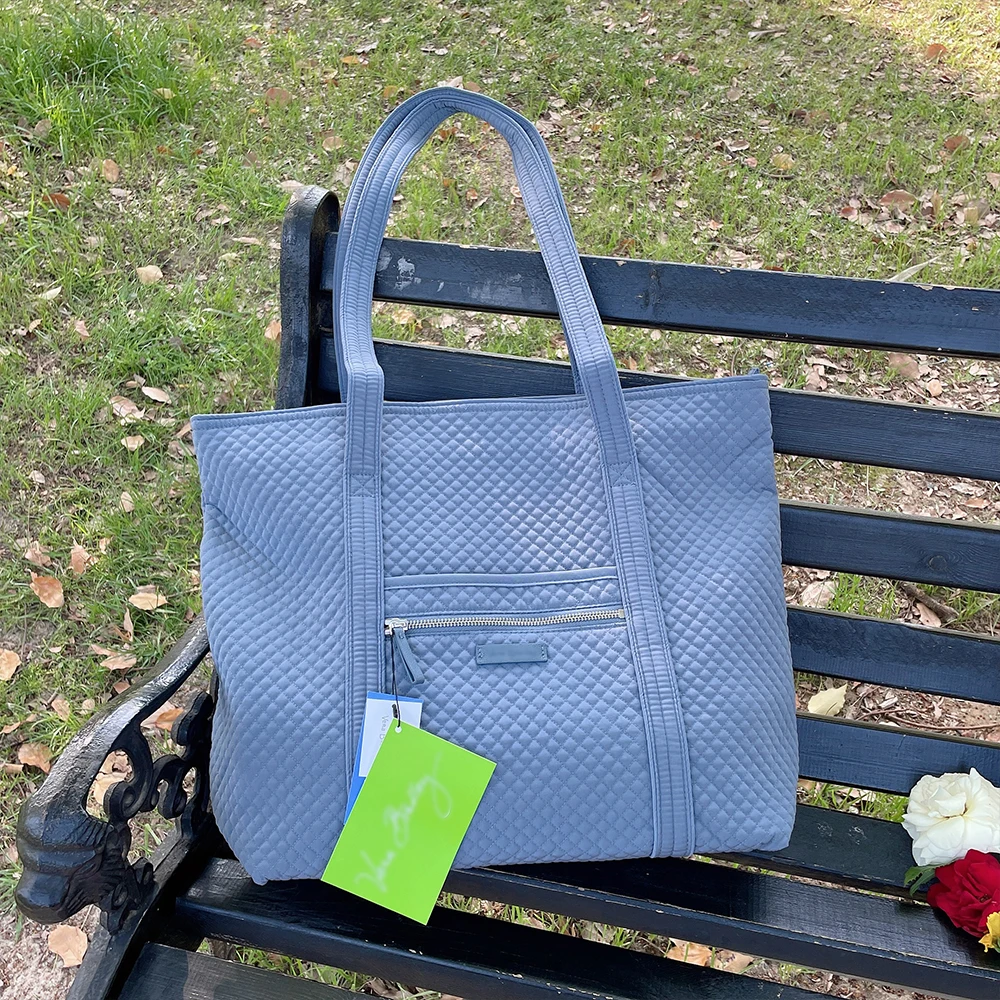 Borsa a tracolla da donna americana VB borsa a tracolla da donna in cotone con borsa leggera di grande capacità
