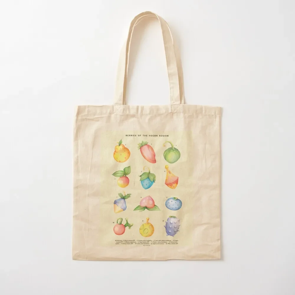 

Berries of Hoenn Tote Bag reusable grocery bags tote bag woman free delivery bags Tote Bag