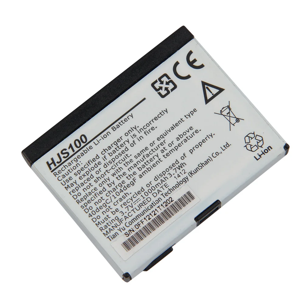 Replacement Battery HJS100 For Becker HJS100 HJS-100 M015 GPS 338937010208 Rechargeable Battery 1000mAh