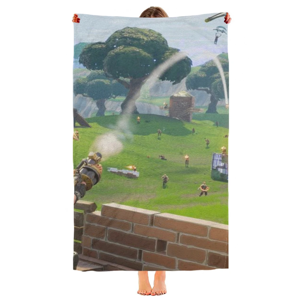 Quick Drying Beach Towels war Royales f-fortnites Oversized 30x60inch Printing Towel Super Absorbent Pool Towel Blanket