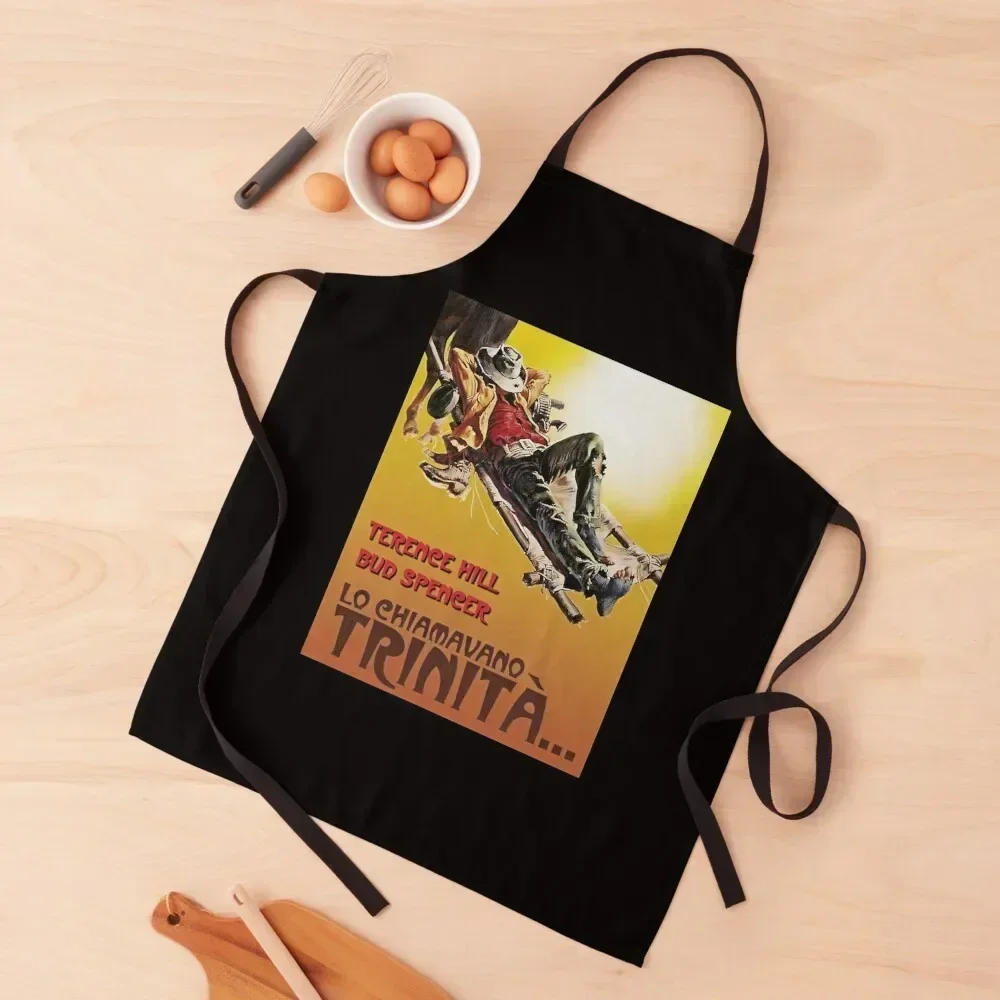 

Lo Chiamavano Trinit They Call Me Trinity Slim Fit Apron kitchen girl Art Household Items Useful Apron