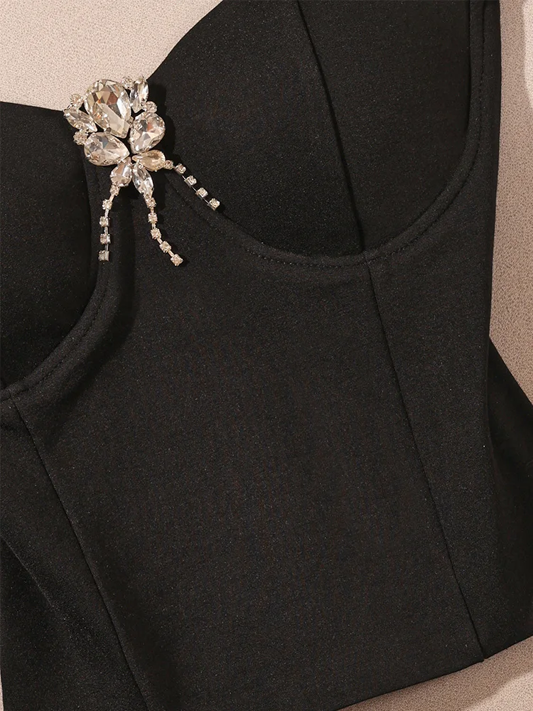 스위트 슬레 레이스 네 행잉 탑 여성 이너웨어 아우터웨어 오트 디자인 퓨어 디자이어 스파이시 걸 슬림 핏 슬림 베스트