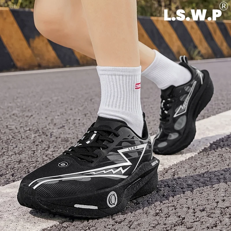 Herren-Laufschuhe, gute Rutschfestigkeit und Griffigkeit, leichte Freizeitsportschuhe mit weicher Sohle, geeignet für verschiedene Anlässe, Urlaubsgeschenke, Outdoor-Aktivitäten, Reisen – Detail 10