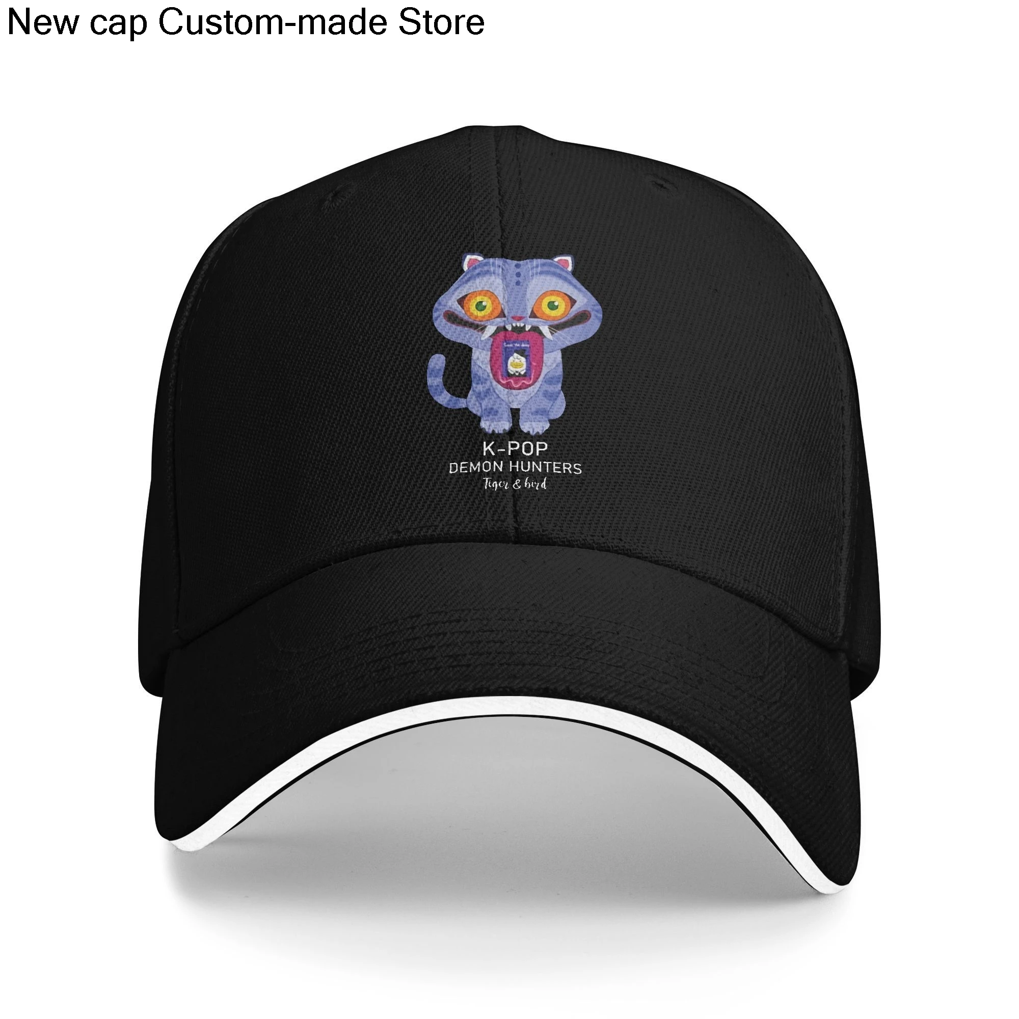

KPop Demon Hunters Huntrix tiger Cap For Men Women Fashion Baseball Cap Daily Fishing Hat Fashion Wholesale cute hat sun shading