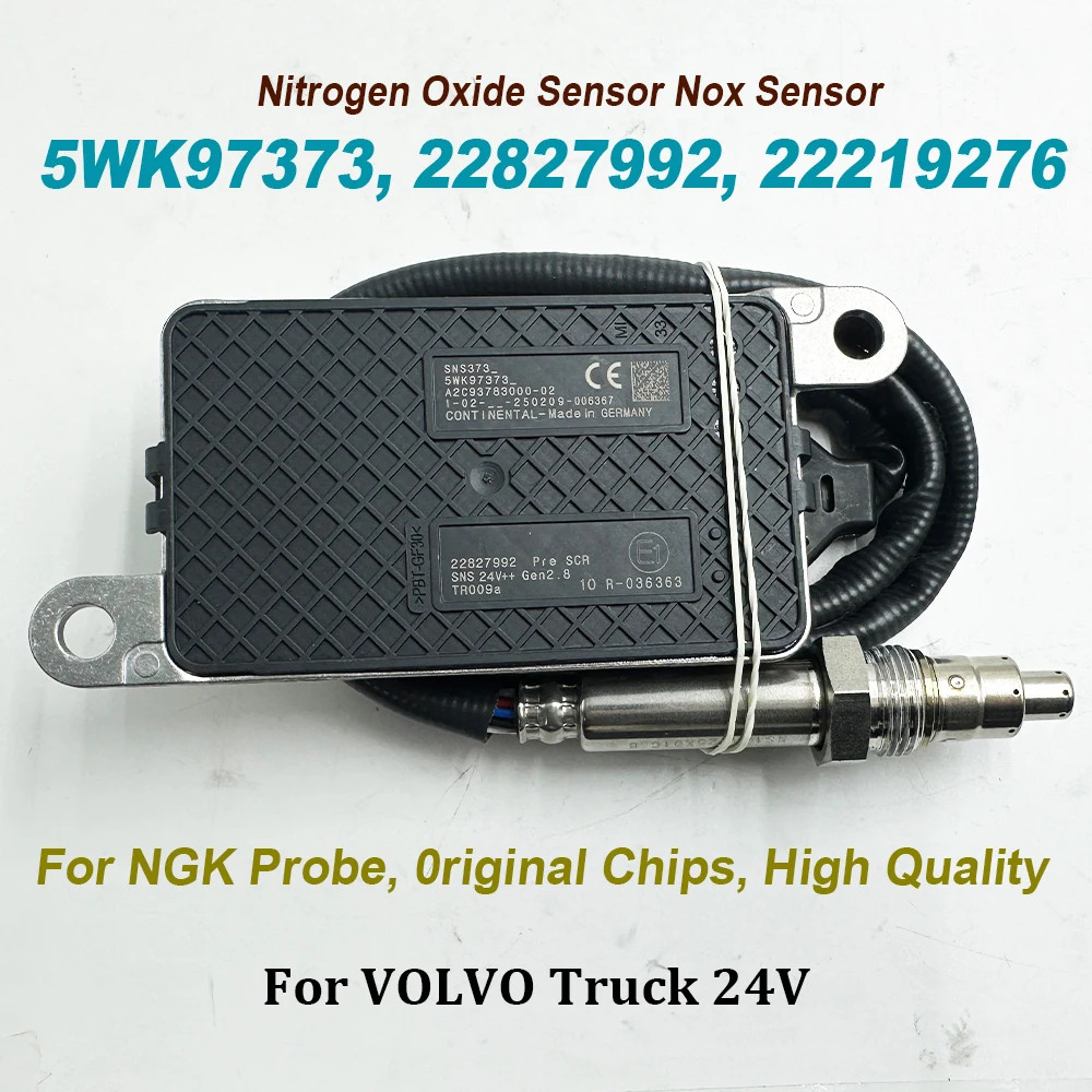 

22827992 5WK97373 22219276 High Quality Chip Nitrogen Oxygen NOX Sensor 22219581 021558128 21531797 For NGK Probe For VOLVO