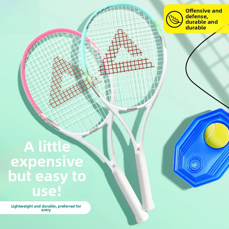 

Карбоновая теннисная ракетка для отскока, тренажер для одного игрока со шнурком для начинающих