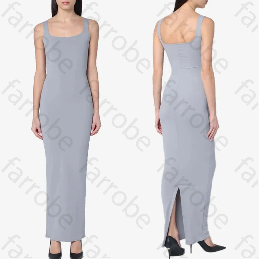 

Customized Elegant Square Neck Maxi Dress A-Line Evening Dresses Occasion Formal Exquisite High Quality Prom Party Gowns Women