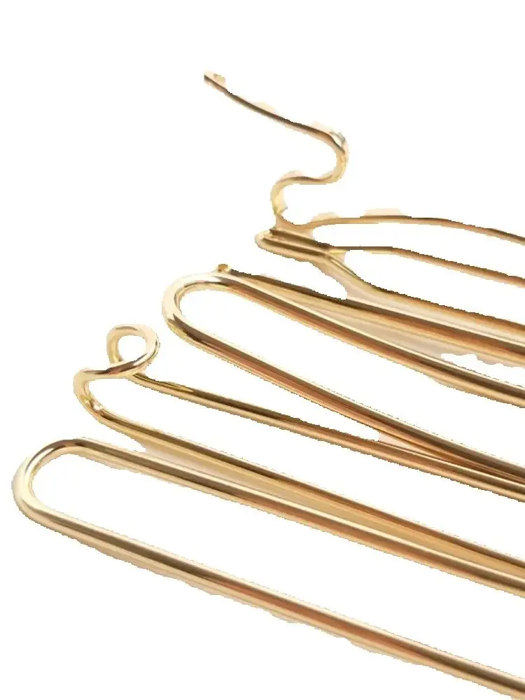 

14K Gold Plating Hairpin body U - shaped hair fork double straight rod material DIY handmade ancient style headwear accessories