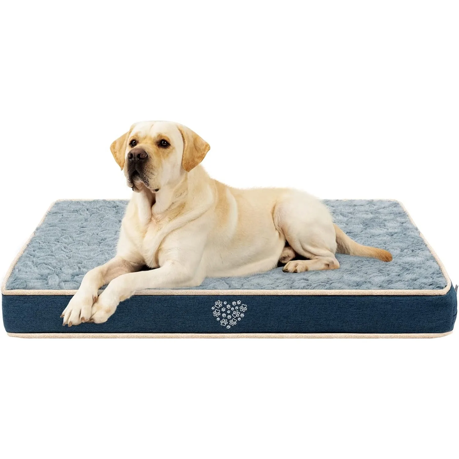 

VANKEAN Waterproof Dog Crate Pad Bed Mat Reversible (Cool & Warm), Removable Washable Cover & Waterproof Inner Lining