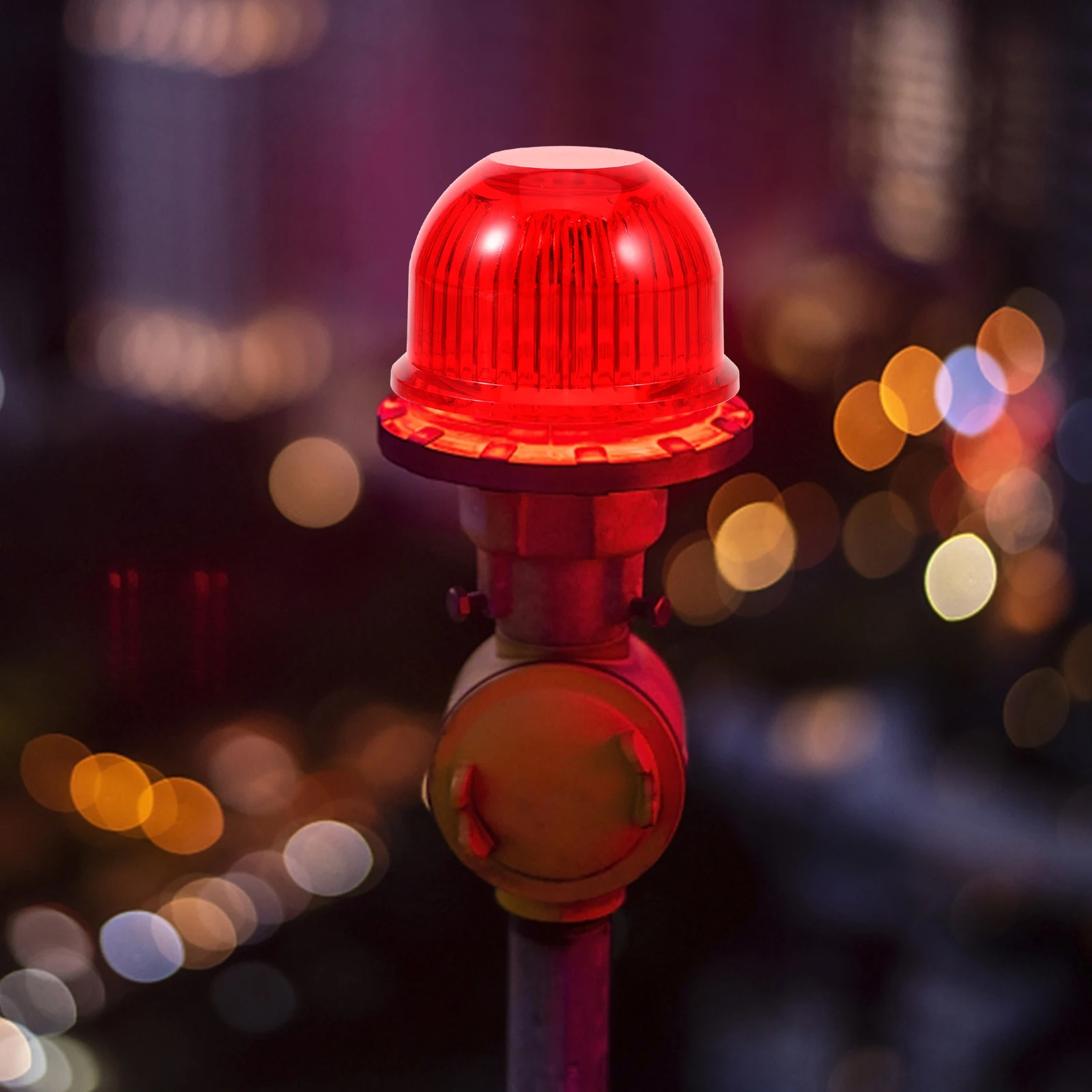 s Alarm Light Housing Warning Cover Signal Lampshade Round Warning Lamp Shell LED Taillight Bulbs Stoplight Lamp Covers