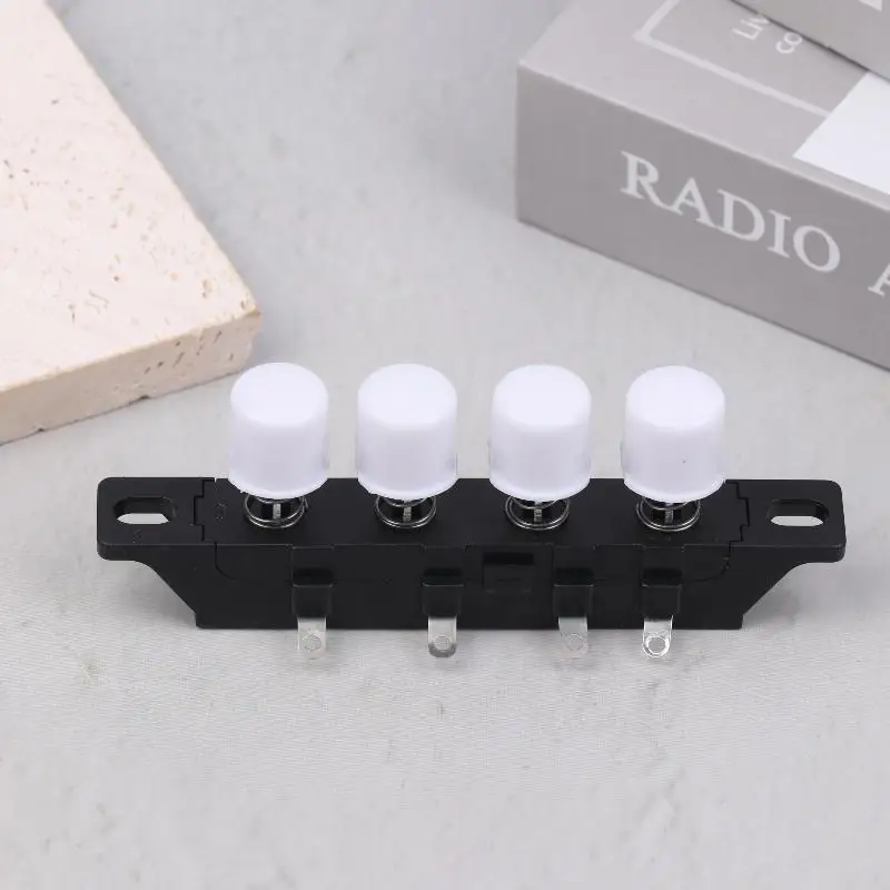 【K】1/2/3Pcs 4 Key 3-Speed ​​Round Knob Switch Universal Electric Fan Switch Accessories For Table Fans Floor Fans