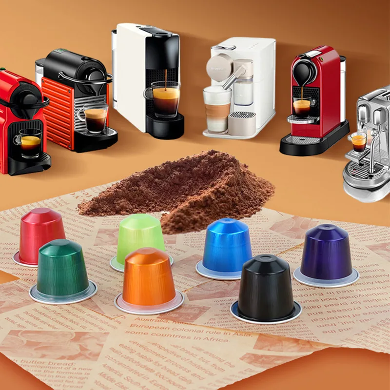 

Многоразовые капсулы Nespresso, оптовая продажа, алюминиевые капсулы для кофе Runwo по индивидуальному заказу, 5000 шт.