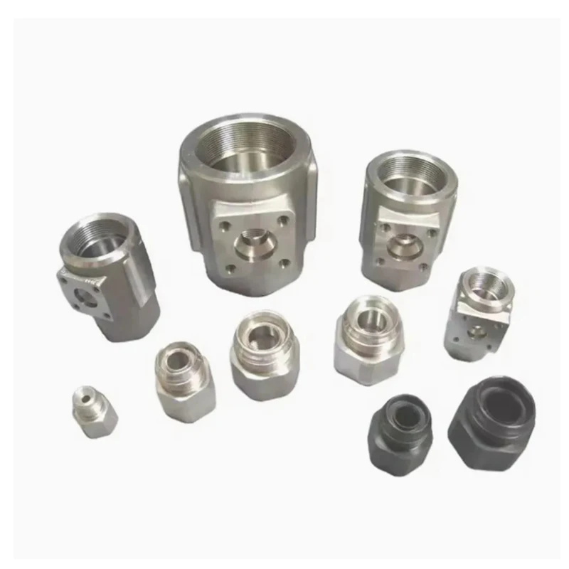 เครื่องจักรกลซีเอ็นซีสแตนเลสแบบกําหนดเอง, อลูมิเนียมอัลลอยด์, ข้อต่อซีลโลหะ, ข้อต่อส่วนประกอบท่อ/เพลา