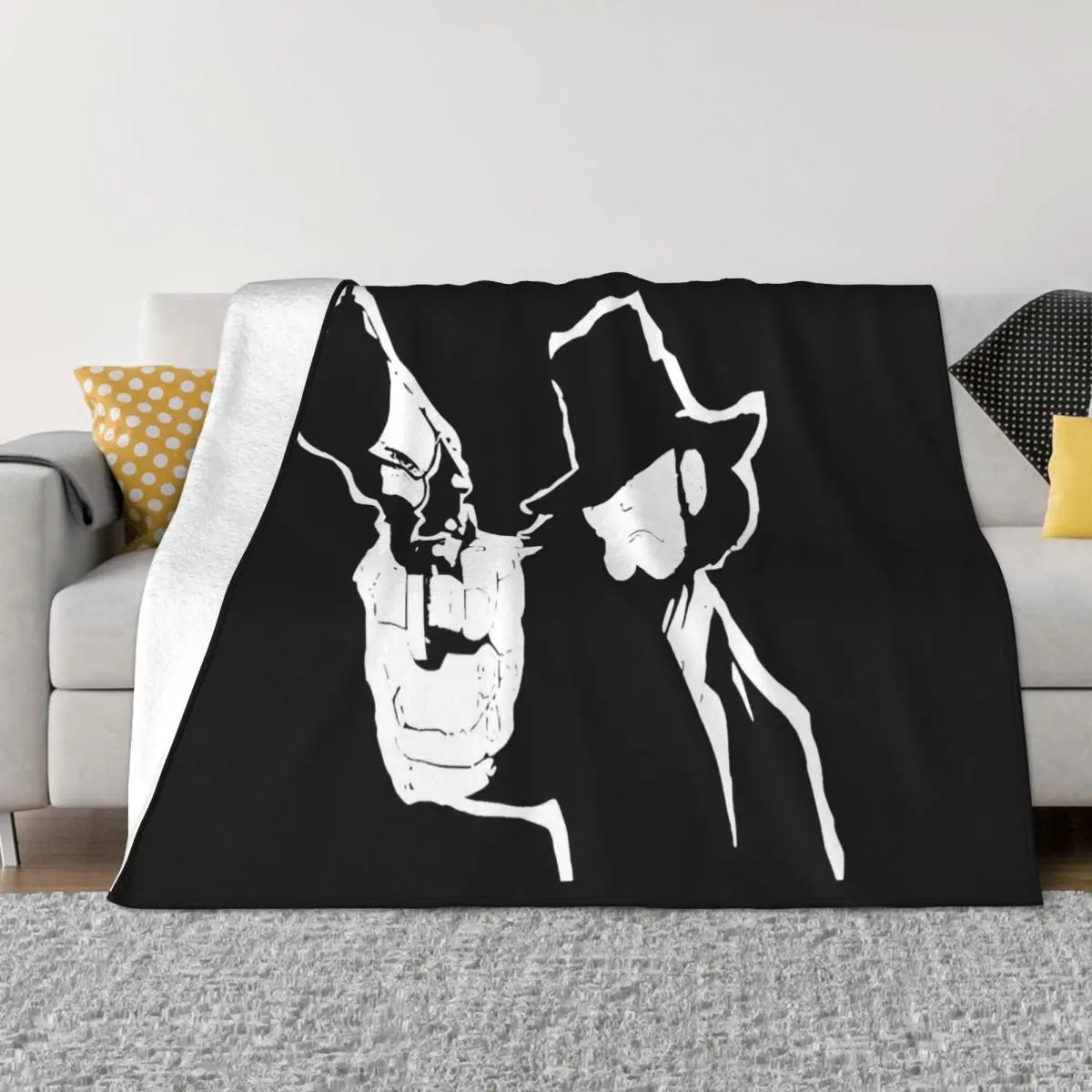 Personalizzata Gighen Fumetti Lupin Plush Blanket Couple Blankets Custom Blanket Personalized Throw Blanket