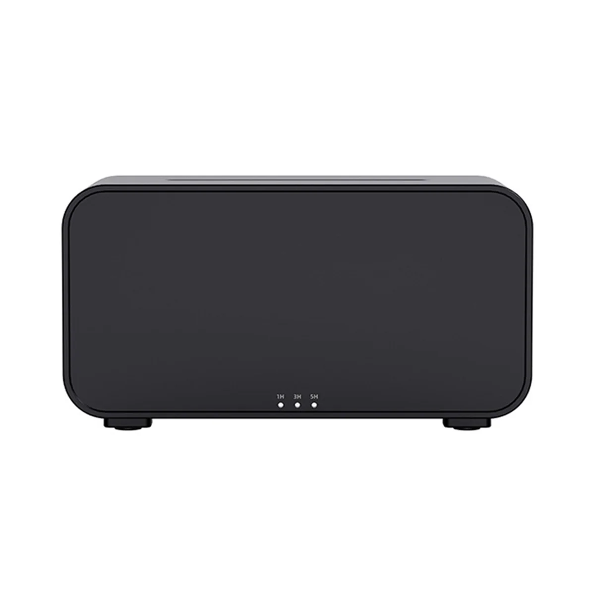 

A72P 7 Colorful Humidifier Flame Aromatherapy Oil Diffusers for Home 120ml Humidifier Desktop Atmosphere Night Light Black