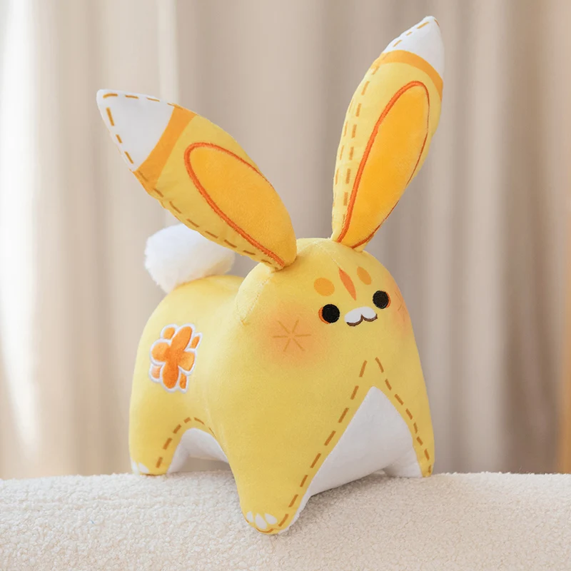 Cute moon rabbit Game Genshin Impact Plush Pendant Kawaii Soft Yaoyao Bunny Toys Kids Xmas Birthday Gift Backpack Charm Doll