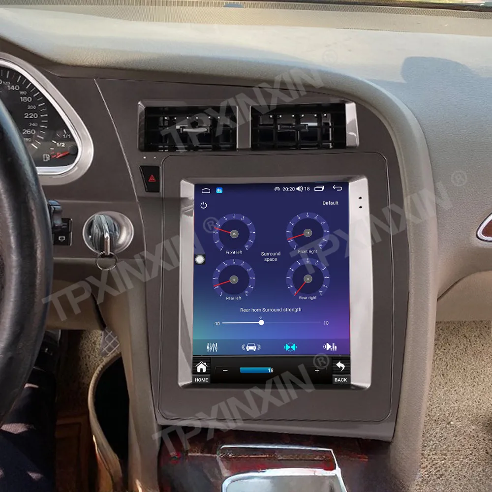 For Audi Q7 2006~2015 Android 14.0 Carplay Car Radio Stereo Automotive Multimedia Player Reciever GPS Navigation Head Unit
