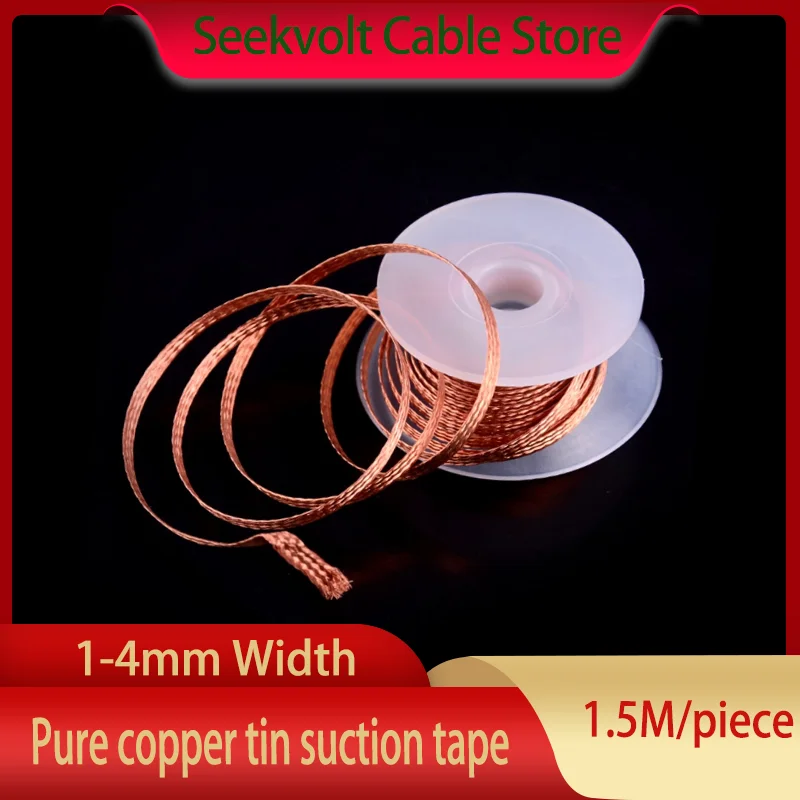 

Tin suction tape for cleaning solder joints, solder slag suction for desoldering, main board desoldering tape