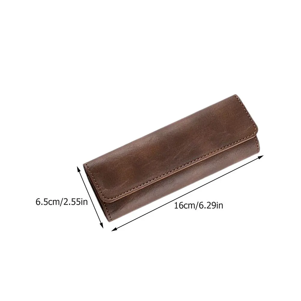 1 pz pinzette per ciglia borsa di immagazzinaggio durevole resistente all'usura custodia in PU di grande capacità portatile strumento di trucco organizzatore pinzette supporto