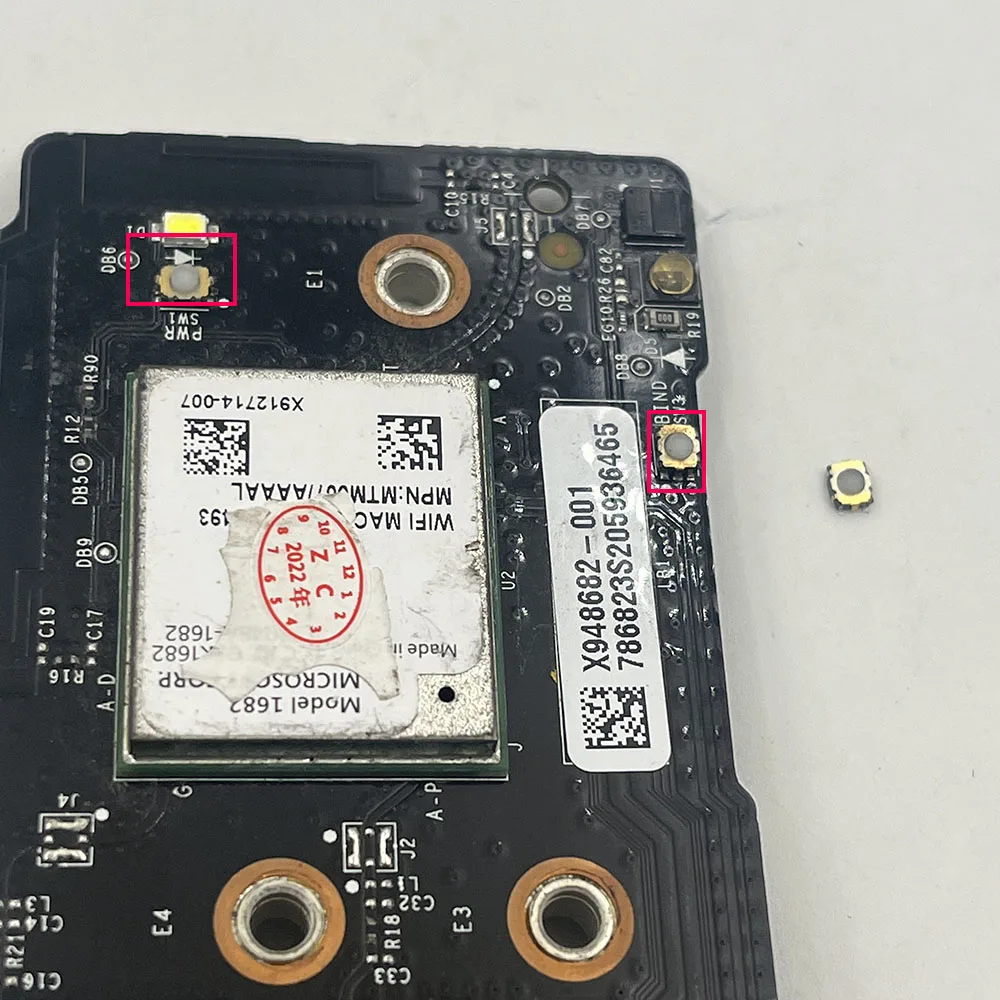 10 قطعة زر اللباقة التبديل ل Xbox One X & S إخراج زر الاستشعار استبدال المجلس