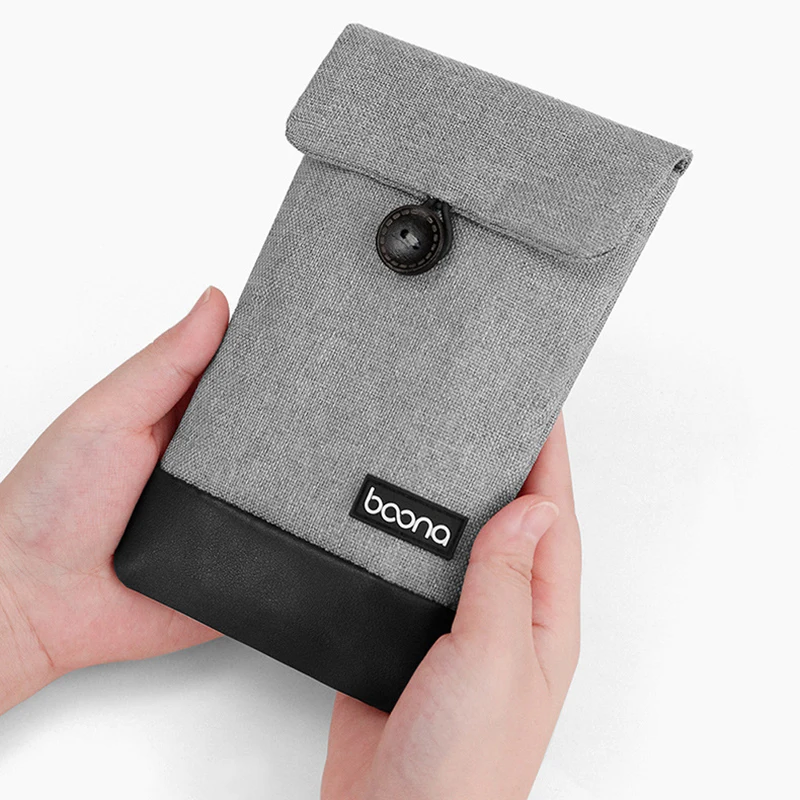 Reise-Ladegerät, Handy-Organizer, tragbare Quelle, Elektronik, Kopfhörer, Powerbank, Datenkabel, Zubehör, Aufbewahrungstasche