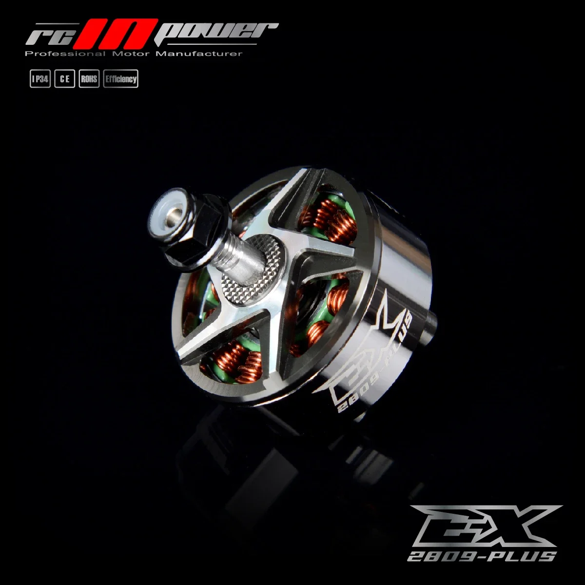 RCinpower EX2809 Plus Motor 2809 1280KV 4-6S LIPO for FPV Freestyle Long Range Drones DIY Parts