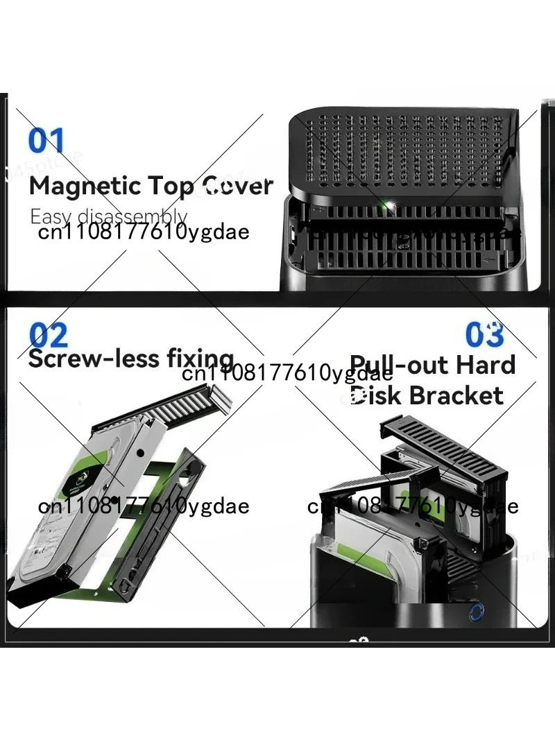 Ssd 2X2.5/3.5" Hdd …