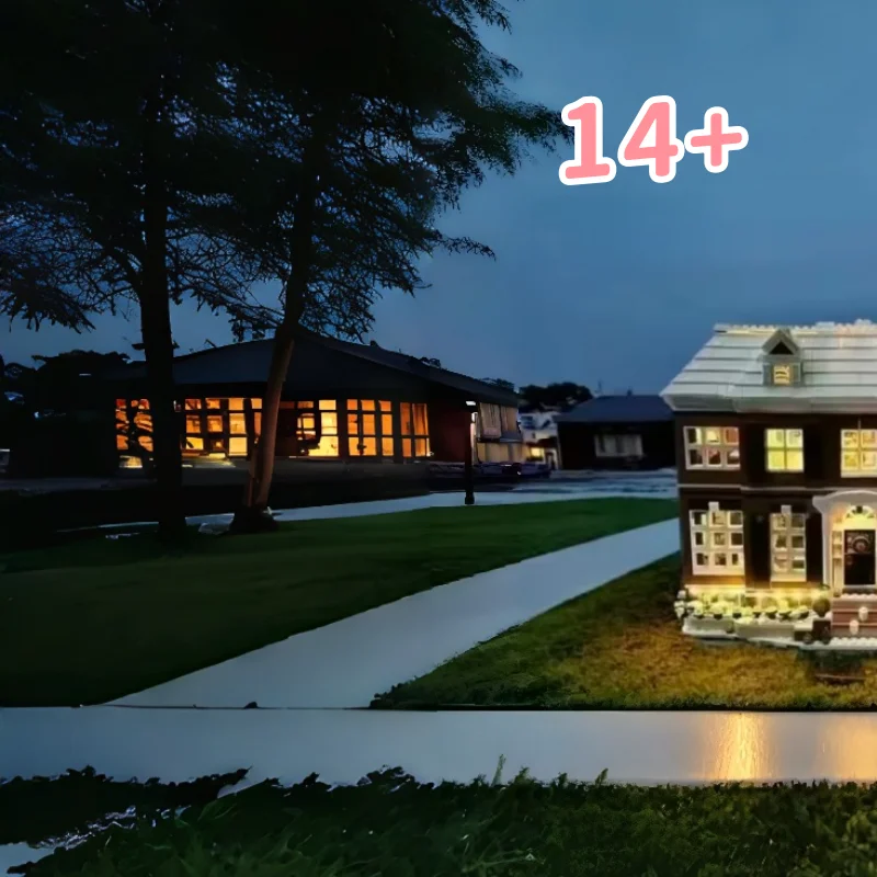 Collector Edition MOC Ideas Movie Christmas House 3955pcs Building Blocks Assembly Display Model Birthday Gifts Adult Collectors