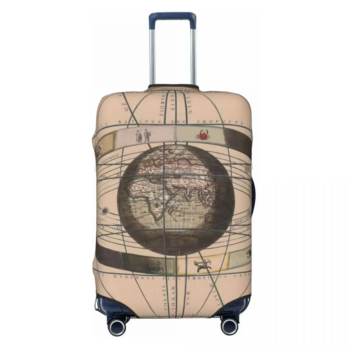 

Celestial Map Print Luggage Protective Dust Covers Elastic Waterproof 18-32inch Suitcase Cover Travel Accessories