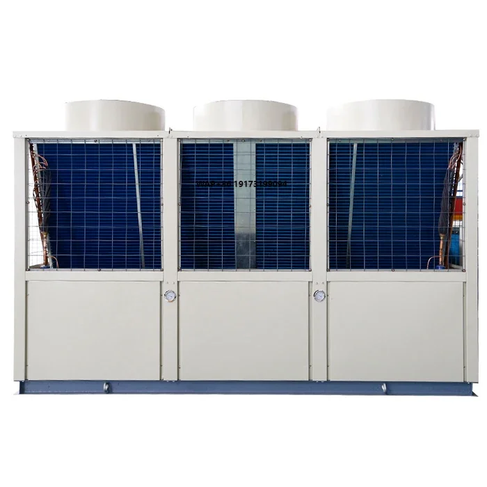 Electric Air Source High Temperature Heat Pump Stainless Steel Housing R410A Refrigerant Max 85C Hot Water Tankless System