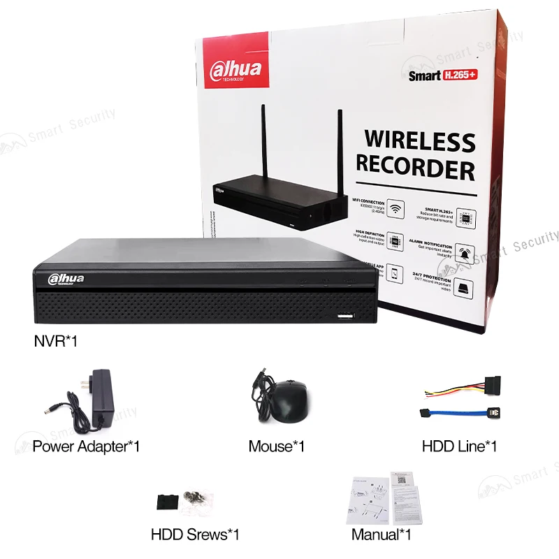 Dahua 1080P Wifi NVR 4CH 8CH Wireless Network Video Recorder Wifi Camera Security System Imou NVR NVR1104HS-W-S2 NVR1108HS-W-S2