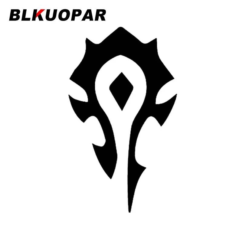 BLKUOPAR for World Of Warcraft Horde Car Stickers Waterproof Fashionable Decals Skateboard Vehicle Decor Car Styling DIY