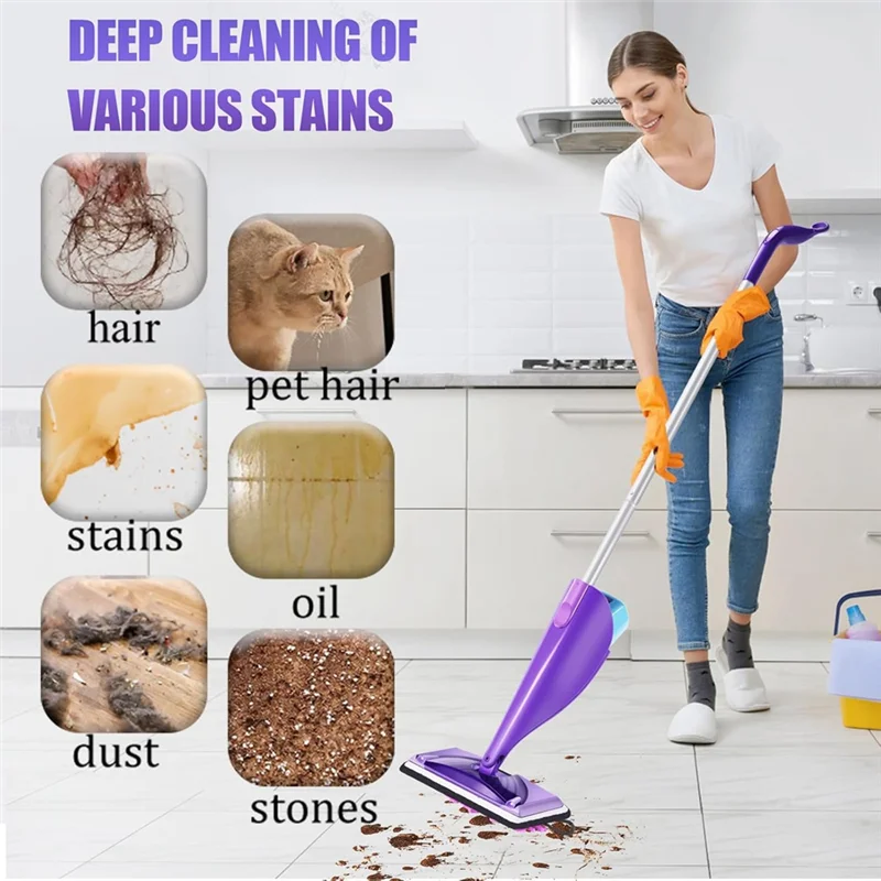 

6 Pack Reusable Mop For Swiffer Wet For Dry Wet Mopping Cloths For All Floor Types