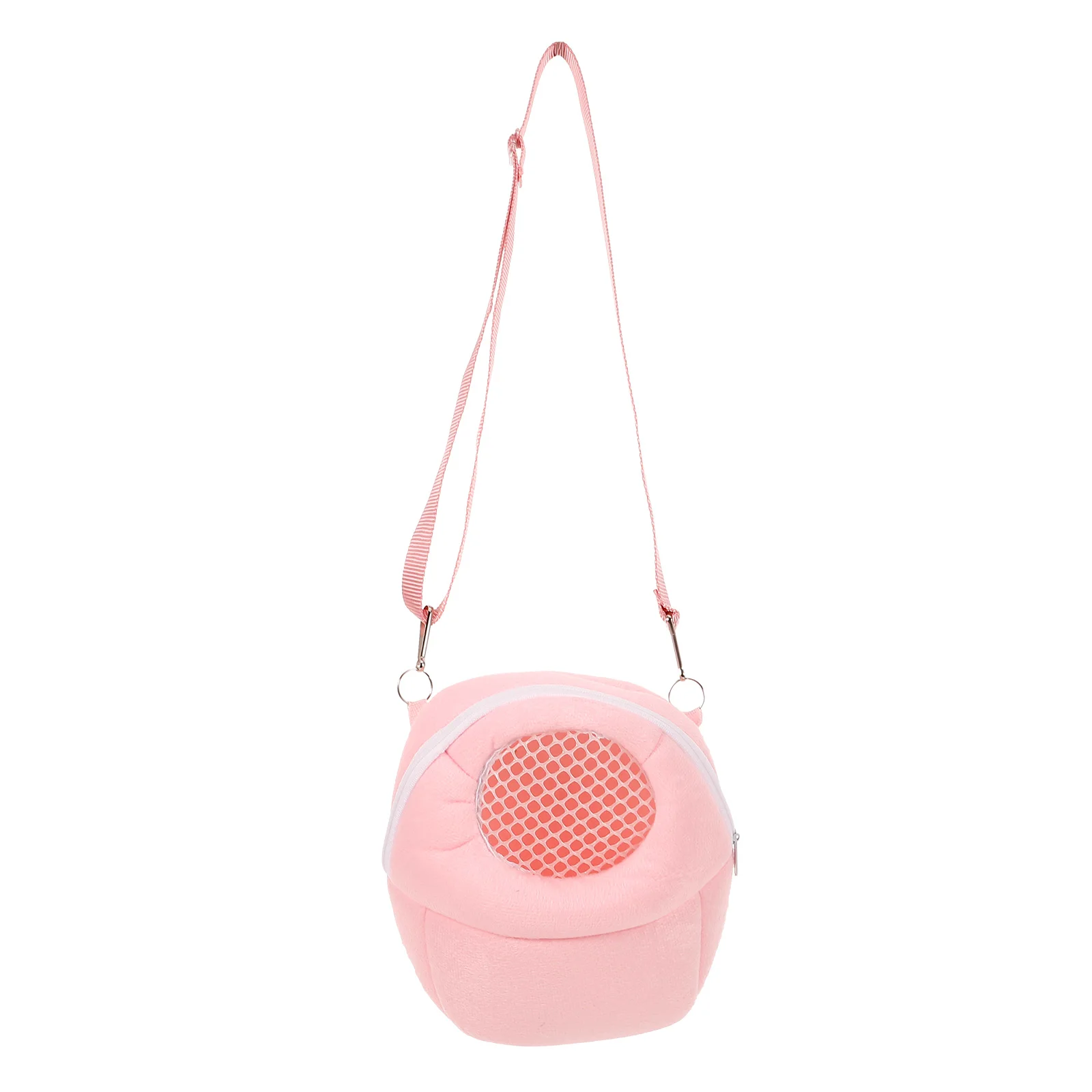 

Cross Body Bag Hamster Takeaway Pet Pouch for Outdoor Cotton Nest Portable Shoulder Pink Crossbody