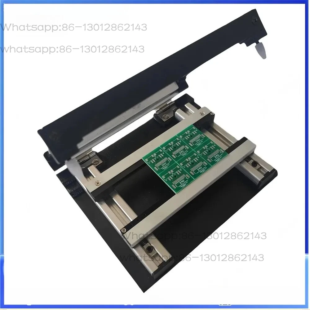 100 * 100mm SMT mesh steel welding board PCB welding paper manual printing micro screen printing machine printing table