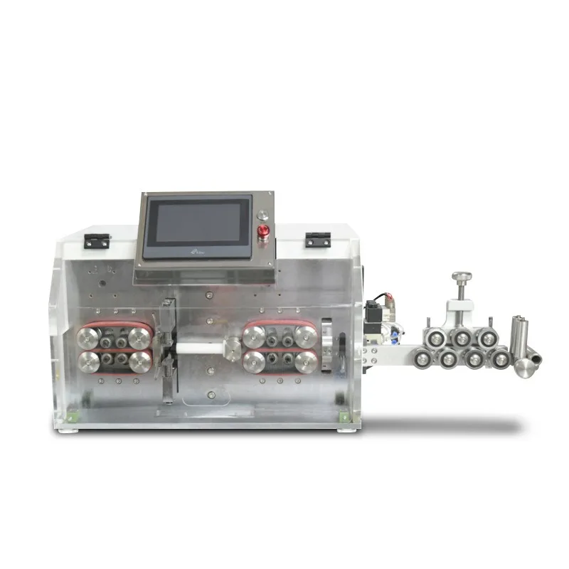 Pneumatic peeling core wire integrated machine sheathed wire multi-core wire peeling machine