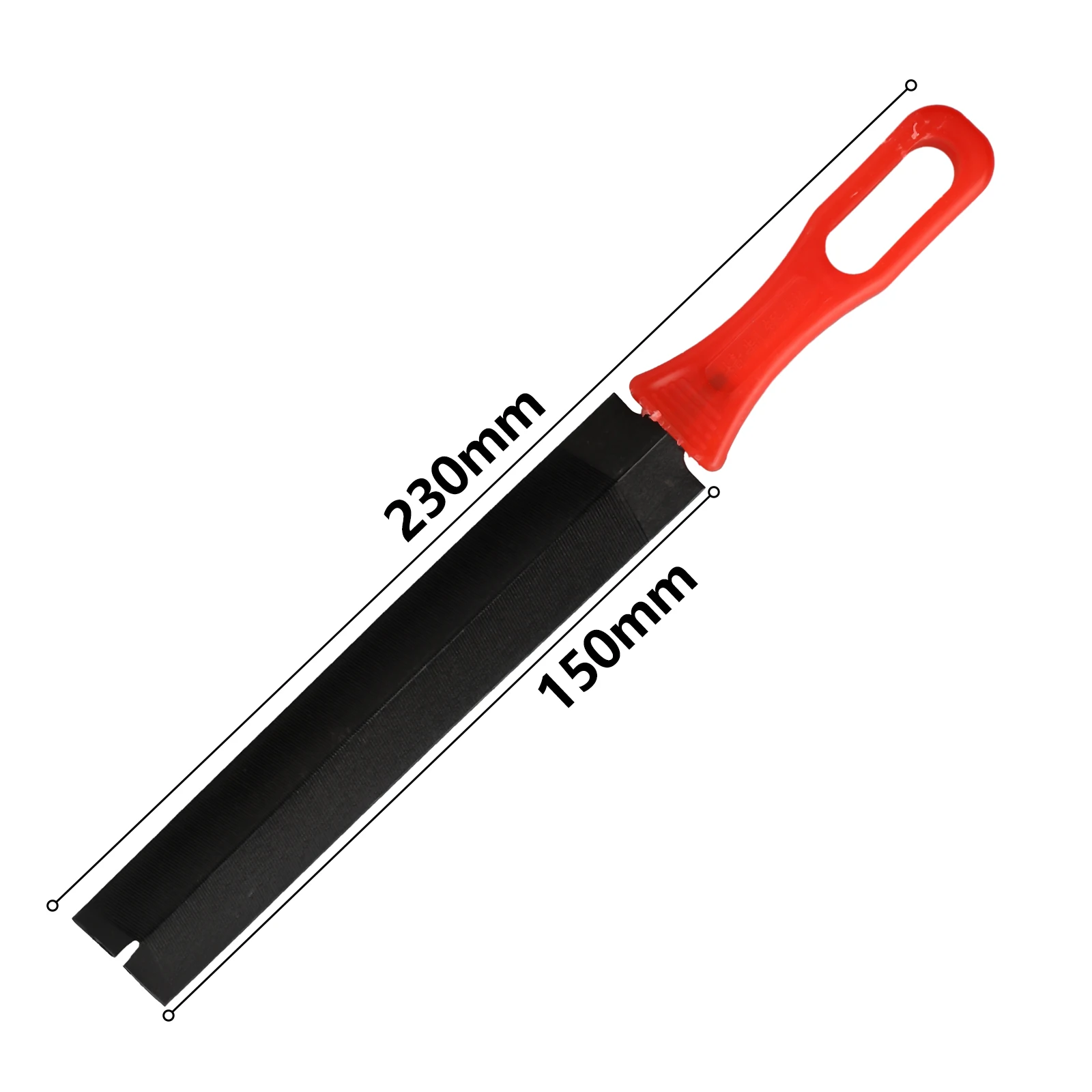 Diamond Shaped Files Hand Saw For SharpFor Ening And StraightFor Ening Steel And Rubber Handle For Comfortable Tool Use