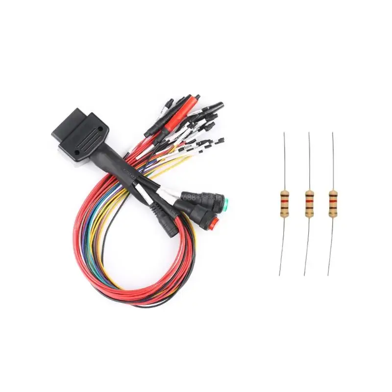 

Durable BreakoutTricore Cable Full OBD2 Diagnostic Jumper Cable Pinout Cable for MPPS V21/Videent/Fgtech/Byshut