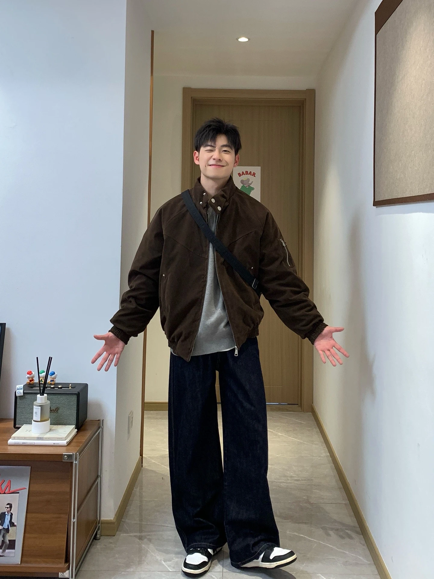 

Зимний новый американский ретро уличный декор на молнии, дизайн, замшевый бархатный воротник, пара летных джет, хлопковая одежда