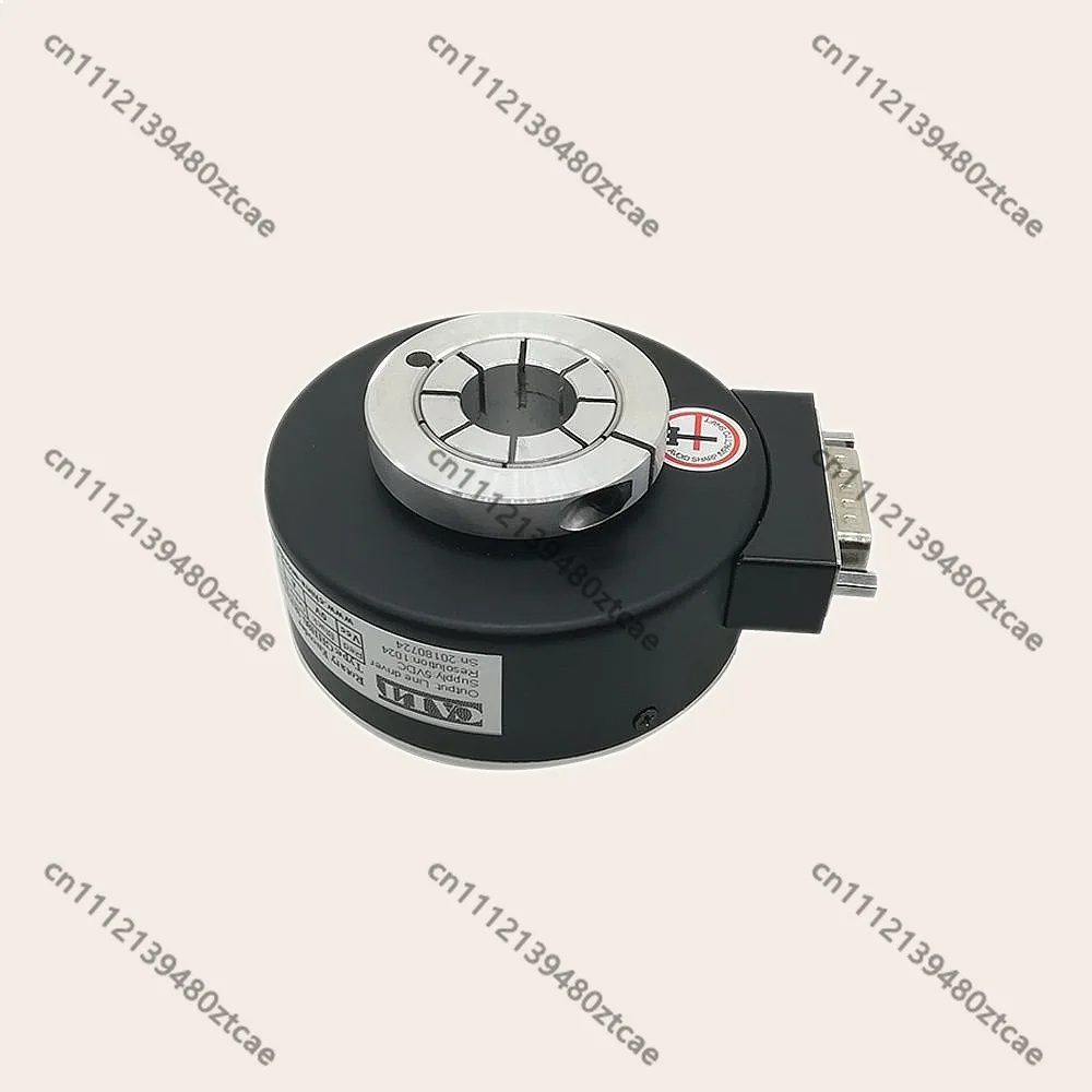 GHH80 Series 20mm Hollow Shaft Encoder Line Driver TTL Output 5-26V Digital Rotary Encoder 100-5000P/R