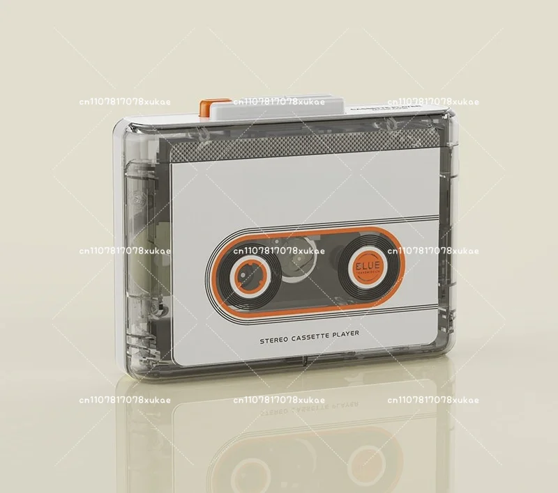 Stereo Cassette Player 6508 Retro Bluetooth Players Single Players Transparent Shell Portable Walkman Customized Gifts