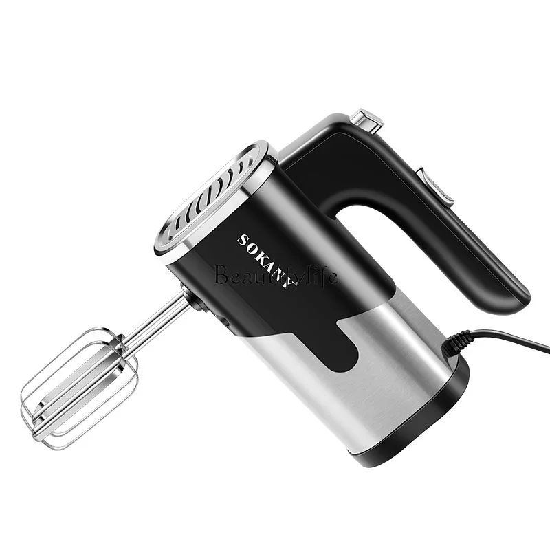 

Electric hand-held egg beater and noodle mixer cake mixer